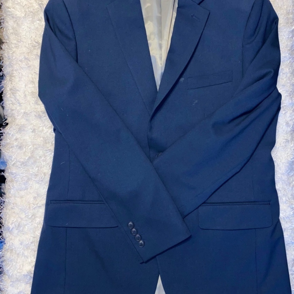 Mens Haggar size 40 regular men’s suit - Picture 3 of 12